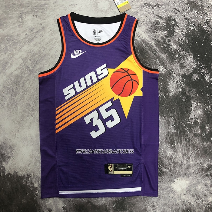 Kevin Durant NO 35 Camiseta Phoenix Suns Classic 2022-23 Violeta